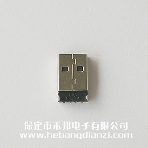 USB-A插头卧(wò)式