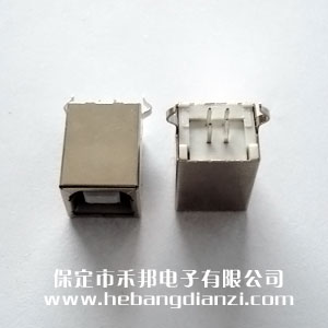 USB-B座 立式