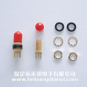 SMA加长直(zhí)座(全长16mm)偏脚