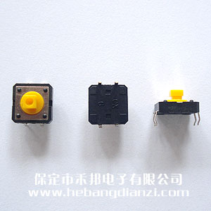 轻触开关B3F-4055 无定位脚